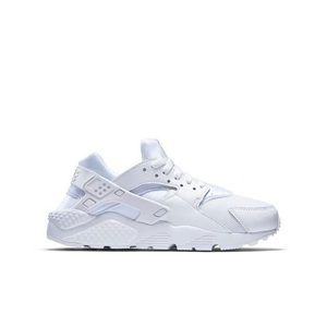 Nike White Huarache- Size 6y